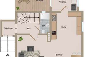 FRANK IMMOBILIEN - Kernsanierter 30er Jahre Klassiker mit Kamin & Gartenparadies! – Die vollständige Adresse der Immobilie erhältst du vom Anbieter., 12353 Buckow, Berlin – Vorschaubild 11