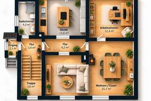 Freistehendes Familienhaus mit 6 Zimmern und großem Garten in Sömmerda – 99610 Sömmerda – Vorschaubild 20