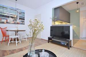 Sehr stilvoll möblierte 2-Zimmer Wohnung mit Terrasse und Internet in Wiesbaden Westend – Die vollständige Adresse der Immobilie erhältst du vom Anbieter., 65195 Westend / Bleichstraße, Wiesbaden – Vorschaubild 8