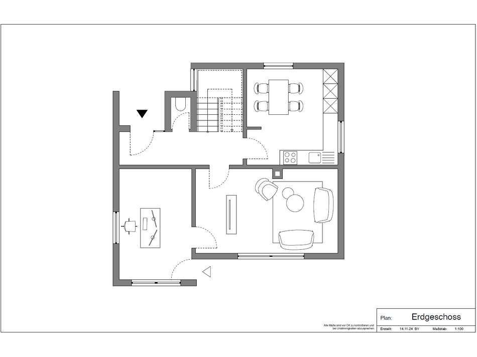 Grundriss Erdgeschoss