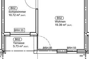 2-Zimmer-Wohnung mit Terrasse am Südpark – Clevornstraße 3, 48153 Schützenhof, Münster – Vorschaubild 10