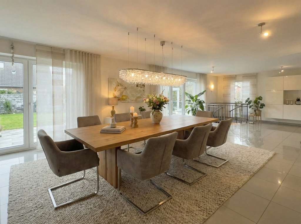 Immobilie in Raesfeld - Feldrandlage pur: Familienvilla mit Wow-Garten in Raesfeld - Bild 3