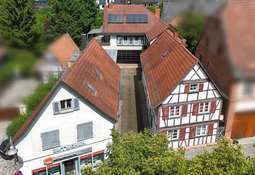 Südansicht der 3 Häuser