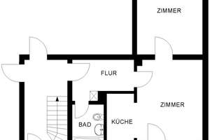 2-Zimmer Wohnung in Laer – Kleffstraße 8, 44803 Laer, Bochum – Vorschaubild 2