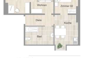 Singles aufgepasst! Schnuckeliges renoviertes Dachgeschoss! – Bismarckstr. 99, 46047 Borbeck, Oberhausen – Vorschaubild 9