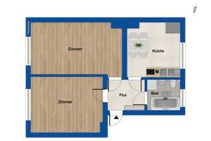 2-Zimmer-Wohnung in gefragter Lage von Rostock – Die vollständige Adresse der Immobilie erhältst du vom Anbieter., 18057 Kröpeliner-Tor-Vorstadt, Rostock – Vorschaubild 8