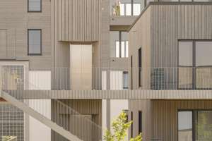Preisgekröntes Wohnen: Deutscher Architekturpreis 2025 - Franklin-Village in Holzbauweise- – Franklin-D.-Roosevelt-Straße 98-108, 68309 Käfertal, Mannheim – Vorschaubild 6