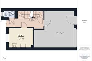 Charmantes Reihenendhaus mit Garten, zwei Terrassen und Garage in ruhiger Lage von Stuhr – Die vollständige Adresse der Immobilie erhältst du vom Anbieter., 28816 Stuhr – Vorschaubild 24