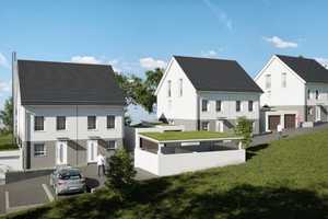 Provisionsfreie Moderne Doppelhaushälfte mit Garten & Bergsicht in Friedrichshafen – Lorenzweg 1, 88048 Bodenseekreis – Vorschaubild 2