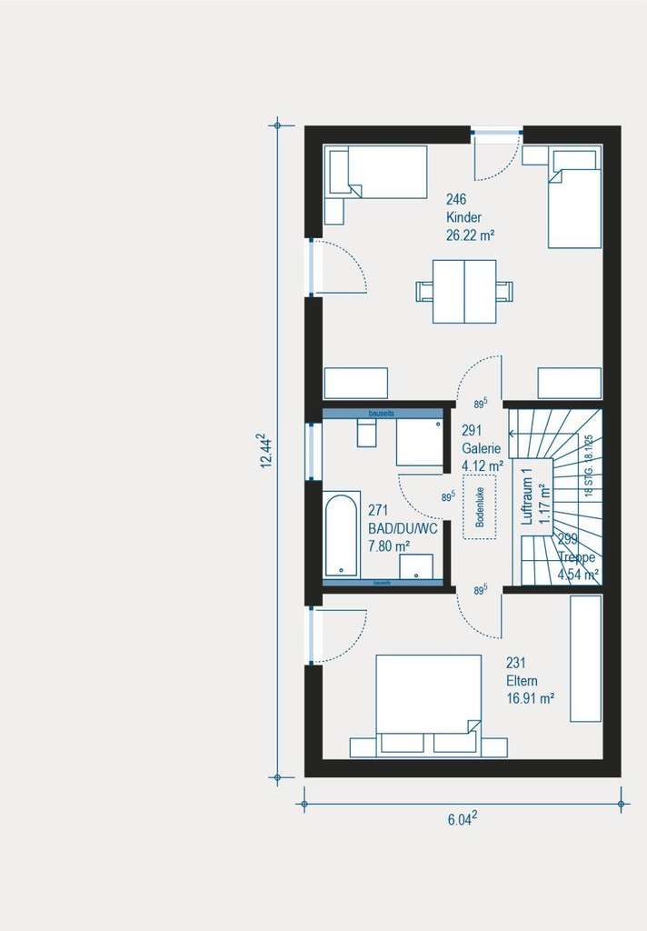 Immobilie in Iffezheim - Innovatives Doppelhaus Double 11 - Raumwunder für modernes Wohnen mit cleverer Raumaufteilung - Bild 3