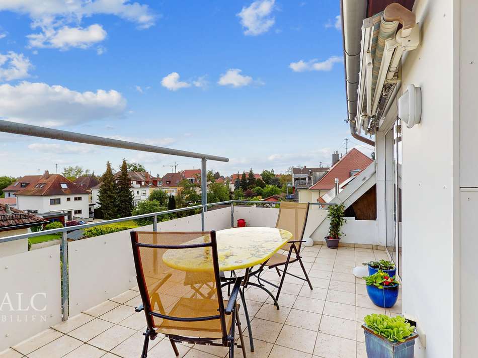 Balkon DG 1-Zi-Whg.