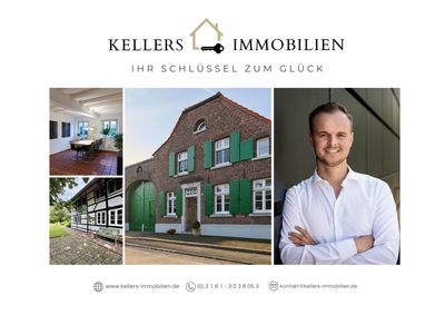 M'GLADBACH - BUCHHOLZ - EIN HOF ZUM VERLIEBEN - HISTORISCHES BAUERNHAUS NEBST GARTEN & GARAGE!