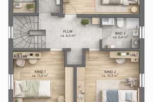 200 m² Wohnkomfort in Bestlage – Exklusive 5-Zimmer-Residenz zwischen Wasser und Park – Die vollständige Adresse der Immobilie erhältst du vom Anbieter., 14482 Babelsberg Nord, Potsdam – Vorschaubild 2
