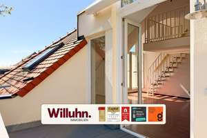 Sofort bezugsfrei | Maisonettewohnung mit ZWEI Terrassen| TG-Stellplatz | Fußläufig in den Auwald |