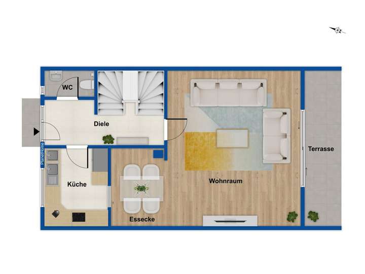 Grundriss Erdgeschoss