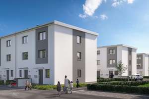 Baustart modernes schlüsselfertiges Reihenendhaus im Künstlerviertel mit ca. 107 m² Wohnfläche. – Fanny Lewald Straße -, 65197 Rheingauviertel / Hollerborn, Wiesbaden – Vorschaubild 2