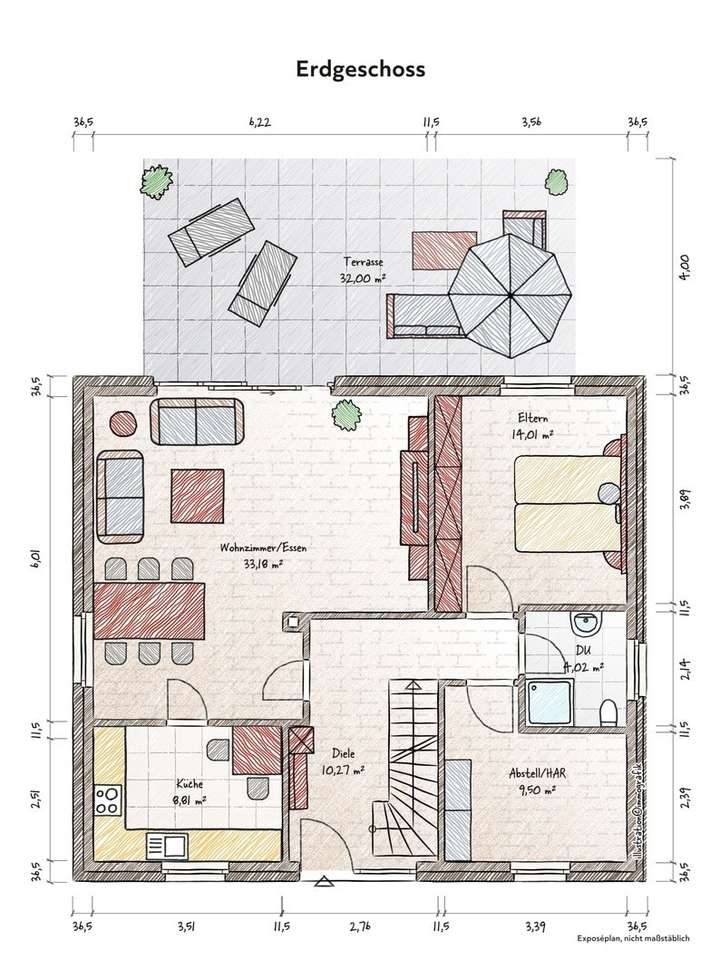 Grundriss EG