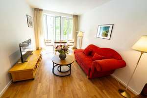 TOPLAGE SCHWABING - Helle MÖBLIERTE Wohnung mit Südloggia - MÖBLIERT - Erstbezug nach Sanierung