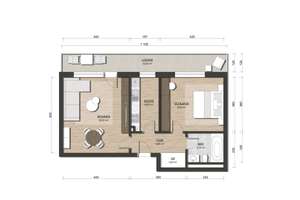 Zwei Zimmer. Ein großer Balkon. Der Main ganz nah. – 65933 Griesheim, Frankfurt am Main – Vorschaubild 12
