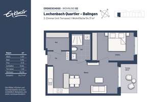 Terrasse, Komfort und bis zu 100.000 € Darlehen ab 0,01 % sichern! – Waldstetter Straße 49, 72336 Balingen – Vorschaubild 2