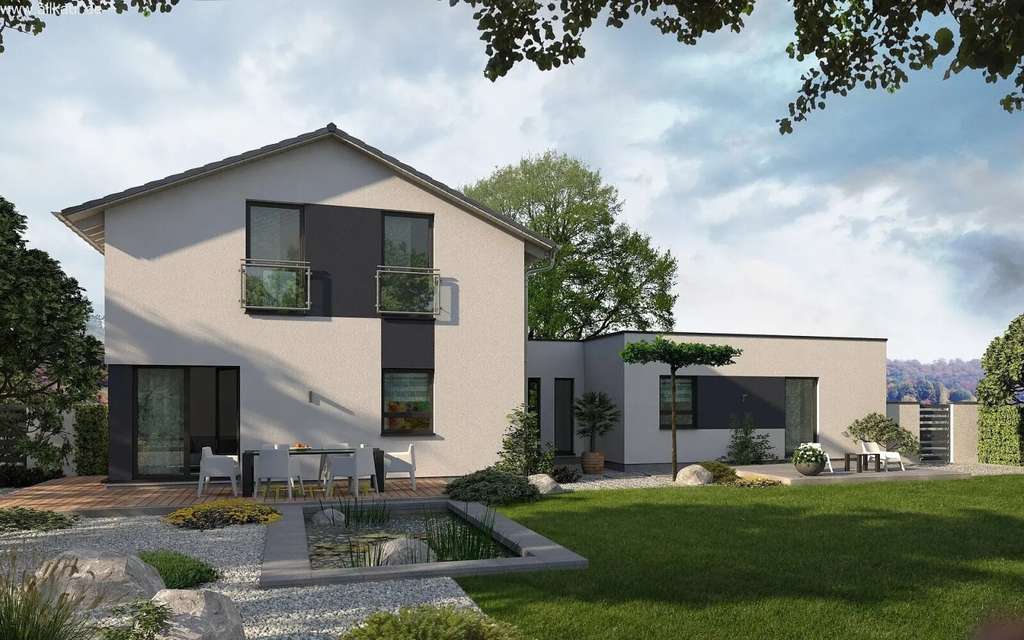 Immobilie in Höttingen - Modernes Mehrgenerationenhaus - flexible Wohnlösungen für Ihre Familie inklusive Baugrundstück - Bild 0