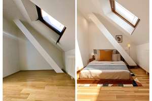 HERZSTÜCK, TEGELER SEE. Raffinierte 3 1/2 individuelle Mansarden WE mit Dachterrasse. BEZUGSFERTIG. – 13507 Tegel, Berlin – Vorschaubild 11
