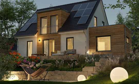 Stilvoll wohnen mit Sicherheit – echtes Grundstück und Ihr Haus in hochwertiger Massivbauweise