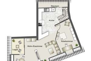 Stilvolle Maisonette-Wohnung in Bestlage - direkt am Bunten Garten – Die vollständige Adresse der Immobilie erhältst du vom Anbieter., 41061 Am Wasserturm, Mönchengladbach – Vorschaubild 20