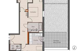 Große 3-Zimmer Wohnung mit Terrasse – Alfons-Goppel-Str. 6, 90491 Sankt Jobst, Nürnberg – Vorschaubild 11