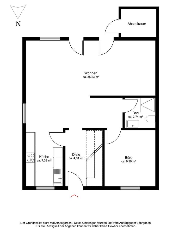 Grundriss Untergeschoss