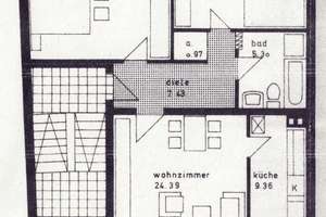 Attraktive 3-Zimmer-Wohnung - 1. Reihe zum Rhein mit Loggia – Alfred-Schütte-Allee 154, 51105 Poll, Köln – Vorschaubild 12