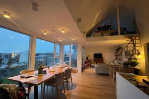 Moderne 3,5 Zimmer DG Wohnung mit toller Aussicht von privat