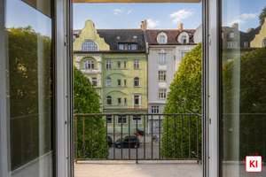 Charmante 3-Zimmer-Wohnung mit zwei Balkonen und Gestaltungspotenzial in Neuhausen – Die vollständige Adresse der Immobilie erhältst du vom Anbieter., 80636 Sankt Vinzenz, München – Vorschaubild 8