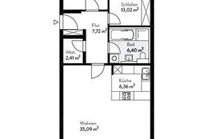 Moderne 3-Zimmer-Wohnung mit Balkon – Die vollständige Adresse der Immobilie erhältst du vom Anbieter., 1159 Friedrichstadt, Dresden – Vorschaubild 8