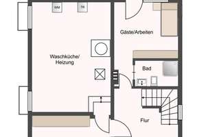 Charmantes Einfamilienhaus mit Potential in gefragter Lage von Blankenese – Die vollständige Adresse der Immobilie erhältst du vom Anbieter., 22587 Blankenese, Hamburg – Vorschaubild 13