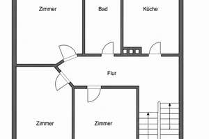 PROVISIONSFREI – Sanierte und sehr gut vermietete Eigentumswohnung (Altbau) in zentraler Lage – Die vollständige Adresse der Immobilie erhältst du vom Anbieter., 49082 Schölerberg, Osnabrück – Vorschaubild 3