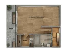 ** 1-Zimmer-Wohnung mit Balkon & Stellplatz – Gepflegte Kapitalanlage oder Eigennutzung ** – Die vollständige Adresse der Immobilie erhältst du vom Anbieter., 85057 Nordwest, Ingolstadt – Vorschaubild 15