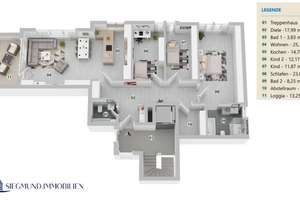 Exklusive 4‑Zi.-Wohnung: Loggia, Aufzug, KfW‑55 – wohnen mit Stil und Weitblick in Beuel-Limperich – Die vollständige Adresse der Immobilie erhältst du vom Anbieter., 53227 Limperich, Bonn – Vorschaubild 29