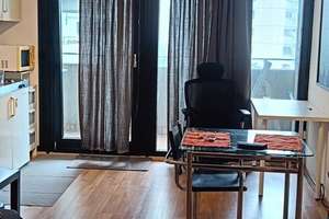 1-Zimmer Appartement in Frankfurt Sachsenhausen | Balkon | Möbliert | Leerstehend – Tucholskystr. 79, 60598 Sachsenhausen-Süd, Frankfurt am Main – Vorschaubild 1