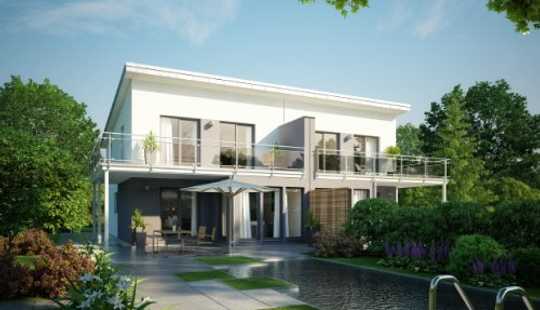 Bild von DHH+Baugrundstück -Gemeinsam Wohnen aber doch getrennt leben mit Bien Zenker dem starken Team aus Ba