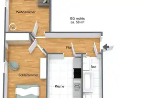 Wohnung mit Loggia in Zeisigwaldnähe -Chemnitz-Hilbersdorf – Trinitatisstraße 1, 9131 Chemnitz – Vorschaubild 22