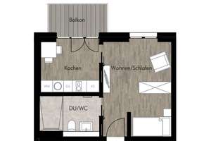 + Angebot!! Erstbezug + Singlewohnung mit Einbauküche & Balkon - barrierefrei, effizient, modern – Unritzstraße 38, 9117 Rabenstein, Chemnitz – Vorschaubild 10