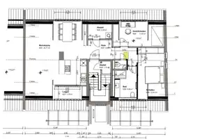 Nürnberg Altstadt: in 2019 neu ausgebaute top 3-Zimmer DG-Wohnung, Dachloggia, Kochinsel, Parkett – Nürnberg – Vorschaubild 36
