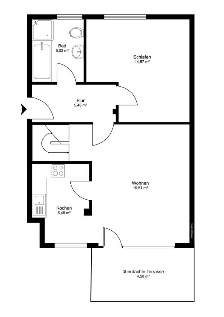 Immobilie in Schenefeld - 3-teiliges Wohnungspaket für Kapitalanleger - Bild 1
