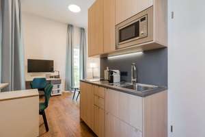 All-inklusive Miete! Studio mit privater Terrasse nahe Hauptbahnhof in der Europa City Berlin