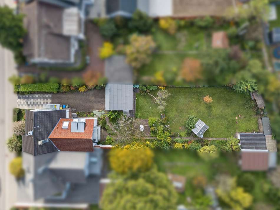 Vogelperspektive Grundstück