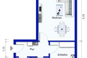 Äußerst gepflegte Wohnung auf parkähnlichem Anwesen – Die vollständige Adresse der Immobilie erhältst du vom Anbieter., 14167 Zehlendorf, Berlin – Vorschaubild 7