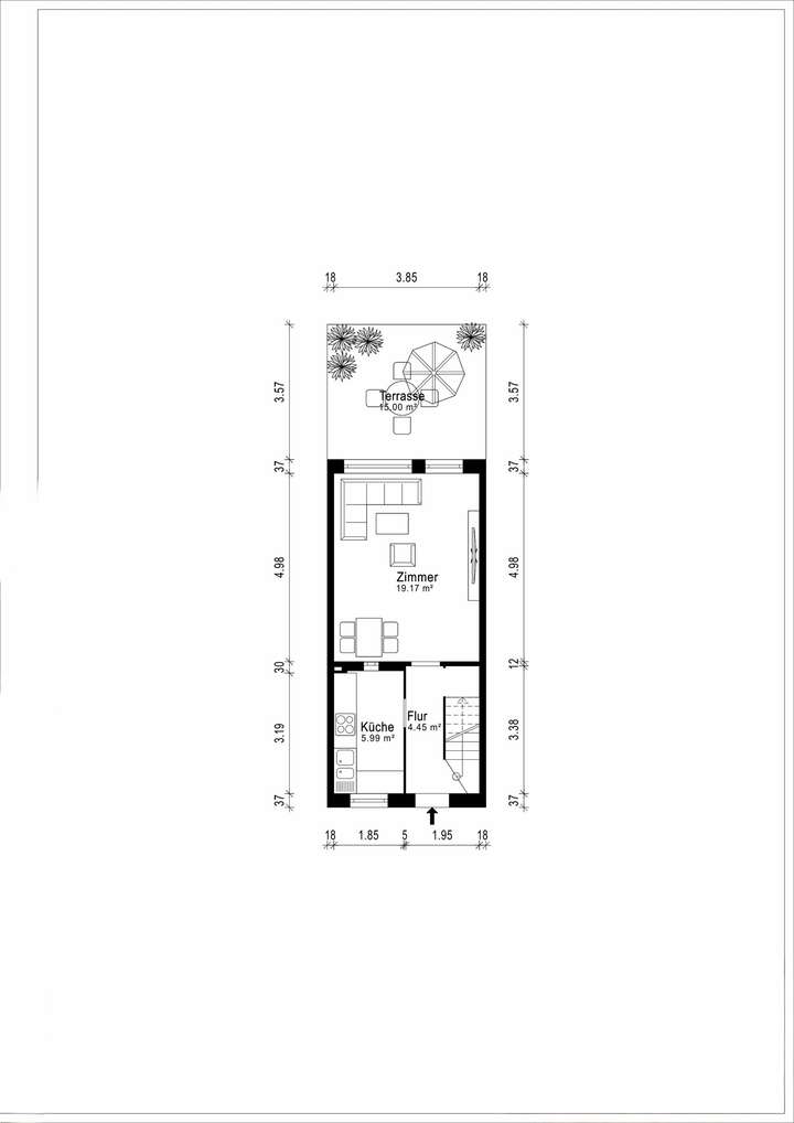 Grundriss Erdgeschoss