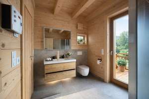 Exklusives Bio-Blockhaus mit alpinem Charme und modernem Wohnkomfort – Die vollständige Adresse der Immobilie erhältst du vom Anbieter., 83700 Rottach-Egern – Vorschaubild 7