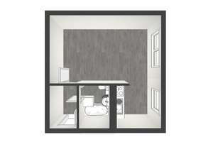 1-Zimmer-Wohnung im 4. Obergeschoss zu vermieten – Zschampertaue 16, 4207 Lausen-Grünau, Leipzig – Vorschaubild 12